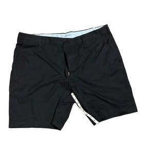 Croft & Barrow Mens 42 Black Shorts Casual Chino Cotton Blend Comfort